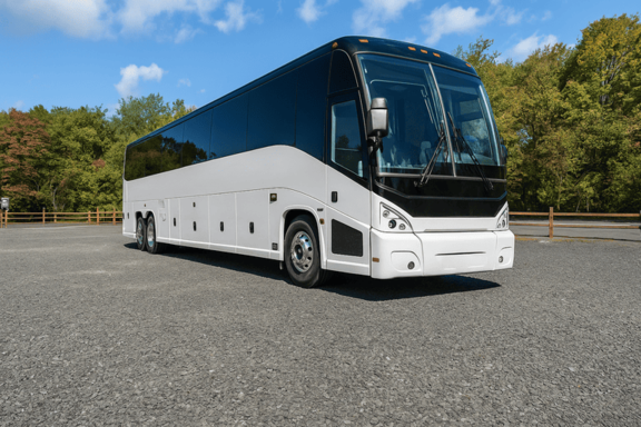 Washington Shuttle Bus Rentals 56 Passenger Shuttle Bus